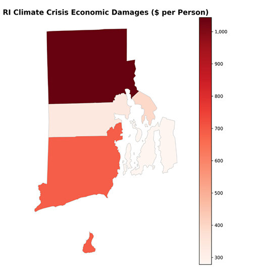 RI climate crisis economic damages chart