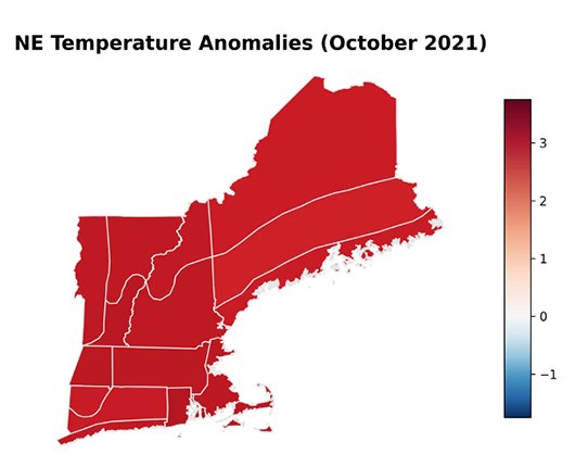 Data Reveals 2021 Second-Hottest October on the Record for Rhode Island ...