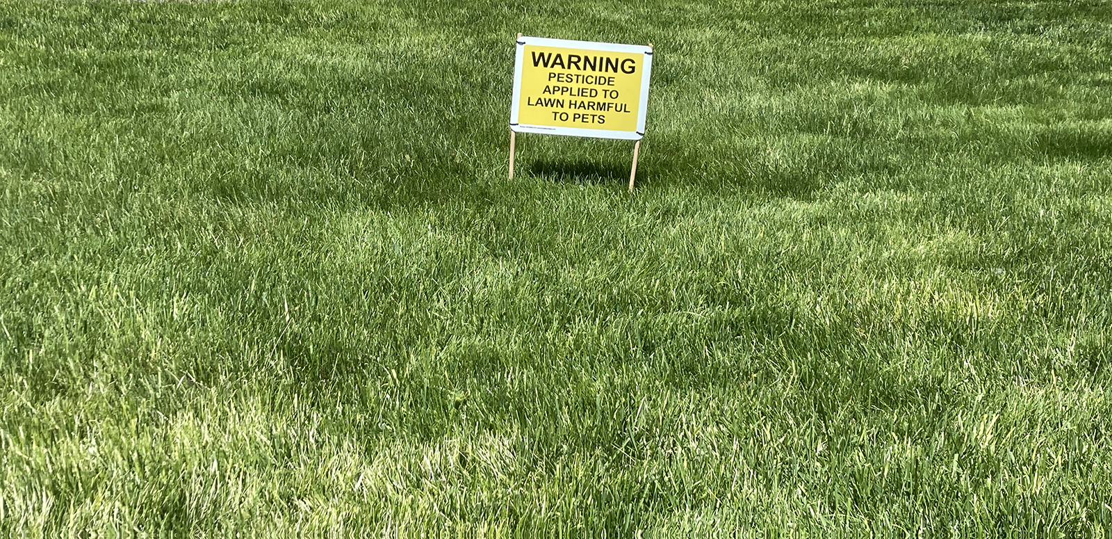 Lawn Chemical sign